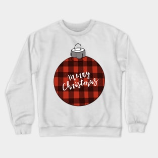Merry Christmas Ornament Crewneck Sweatshirt